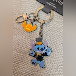 Disney Loungefly LILO & STITCH Glow-in-the-Dark Multi-Charm Keychain